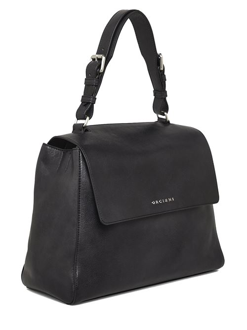 medium sveva leather bag ORCIANI | BT2006LAGOONNERO