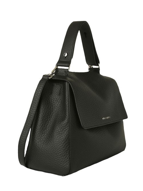 medium sveva leather bag ORCIANI | BT2006SOFTNERO