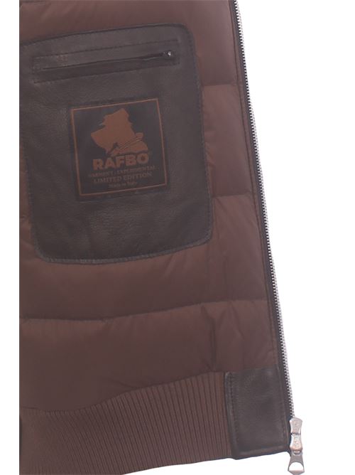leather jacket RAFBO | 3632P-KANSASNERO