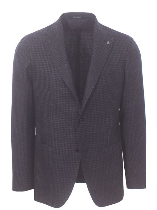 wool and silk houndstooth jacket TAGLIATORE | 1SMC22K-520150B1321
