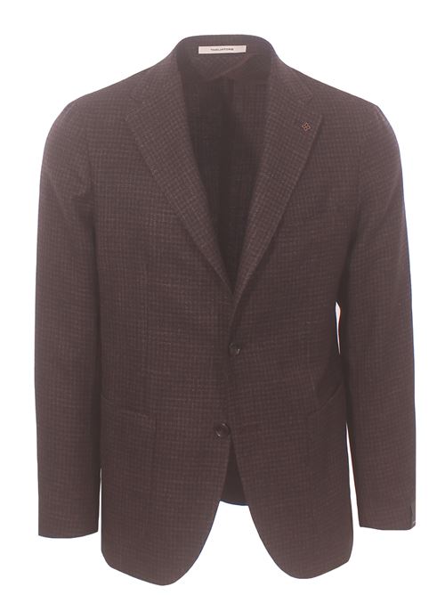 wool and silk houndstooth jacket TAGLIATORE | 1SMC22K-520150M1375