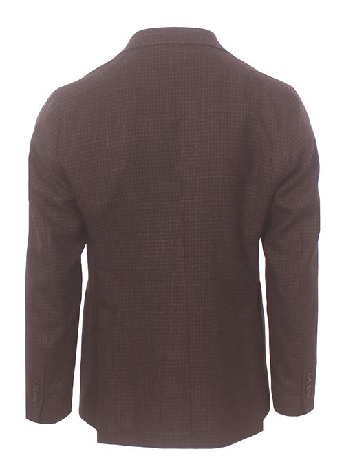 wool and silk houndstooth jacket TAGLIATORE | 1SMC22K-520150M1375