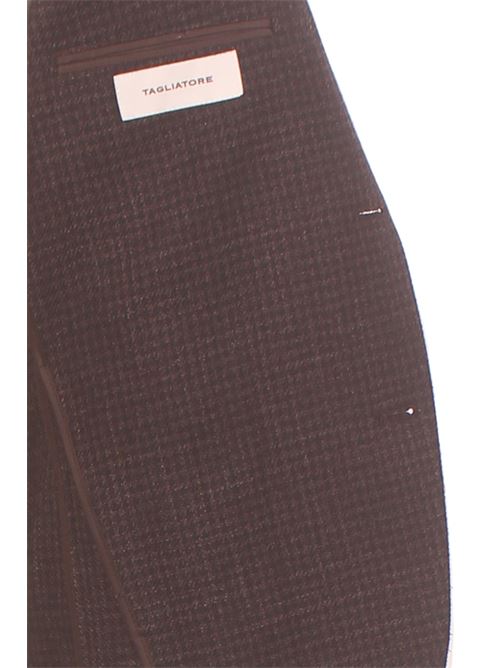 wool and silk houndstooth jacket TAGLIATORE | 1SMC22K-520150M1375