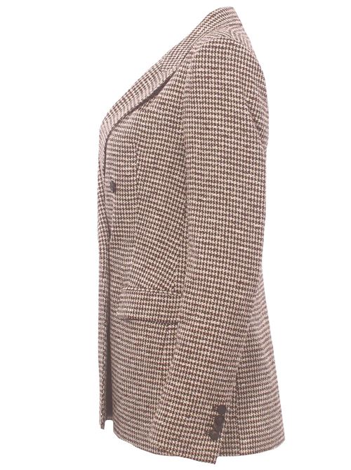double breasted checked jacket TAGLIATORE | J-PARIGI10B160080UEM929
