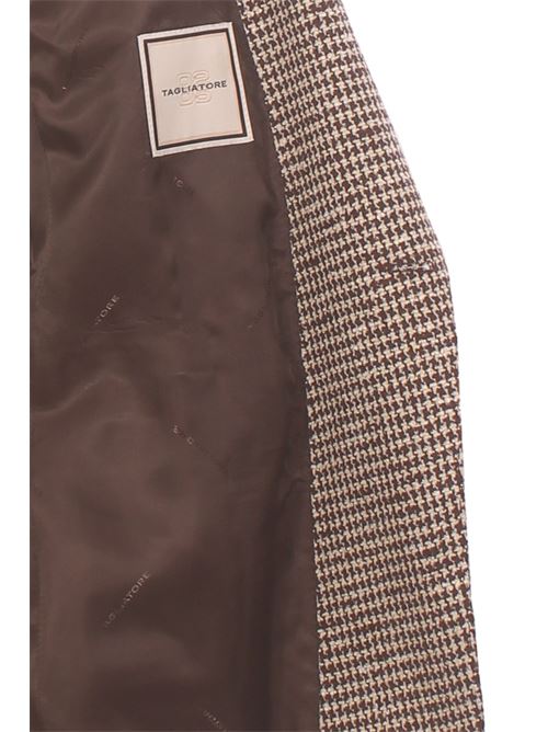 double breasted checked jacket TAGLIATORE | J-PARIGI10B160080UEM929