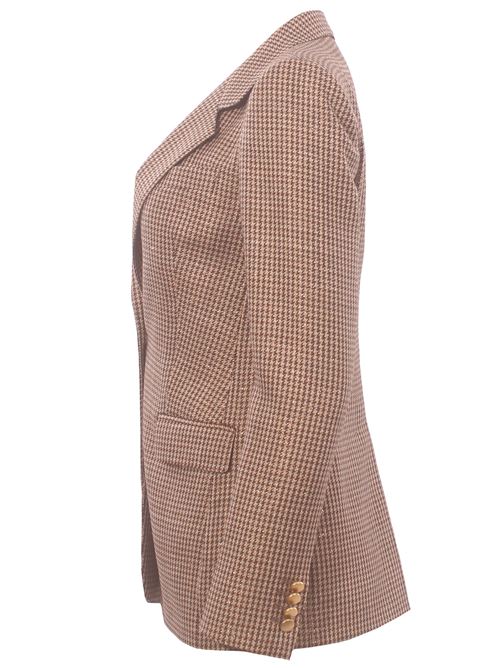 virgin wool checked jacket TAGLIATORE | J-PARIGI12BH50049PM1345