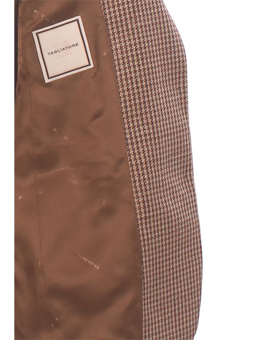 virgin wool checked jacket TAGLIATORE | J-PARIGI12BH50049PM1345