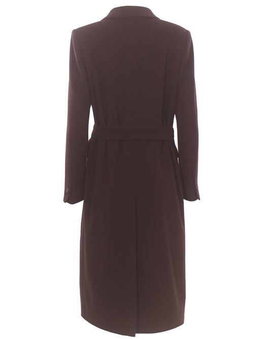 virgin wool and cashmere coat with belt TAGLIATORE | JOLE350001UEM940