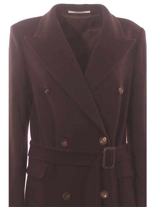 virgin wool and cashmere coat with belt TAGLIATORE | JOLE350001UEM940