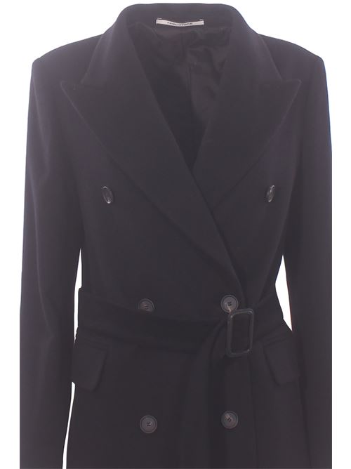 virgin wool and cashmere coat with belt TAGLIATORE | JOLECC350001UN5051