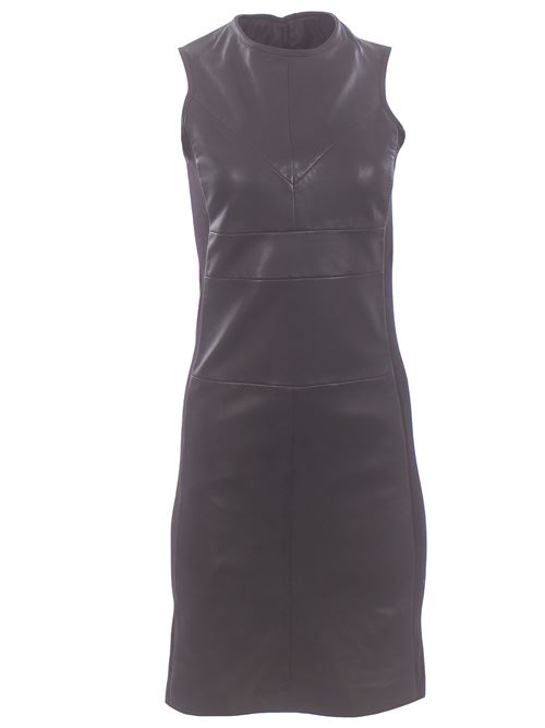Faux leather dress VLAB | 16HH29111