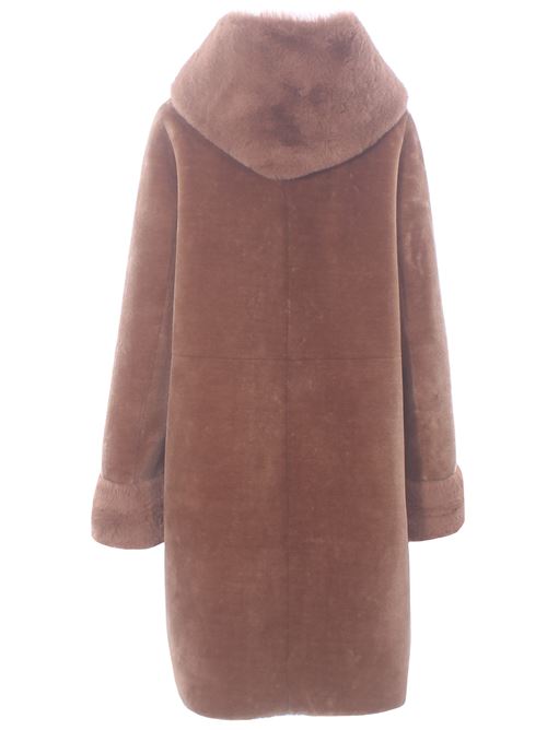 Long reversible faux leather coat VLAB | FW5603337