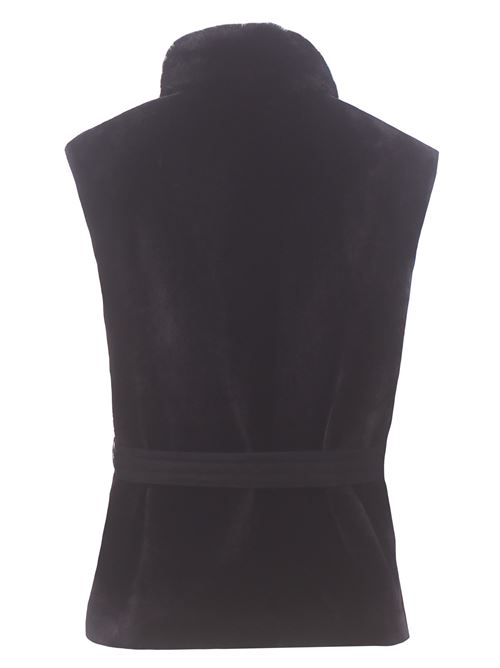 Reversible faux fur waistcoat VLAB | FW662411