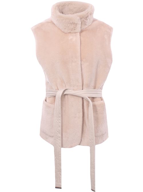 Reversible faux fur waistcoat VLAB | FW6624188