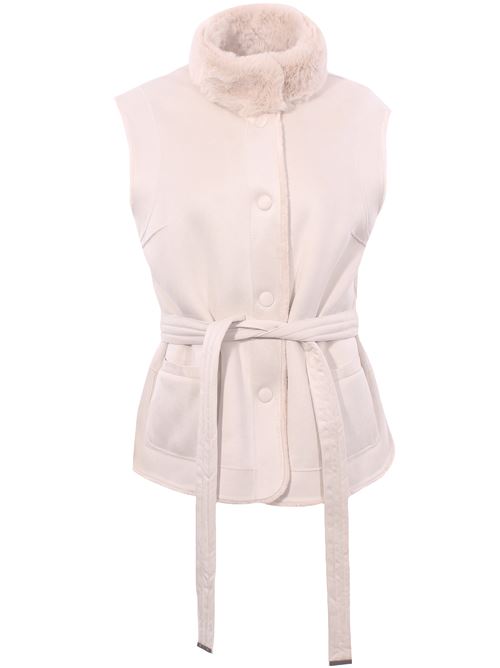 Reversible faux fur waistcoat VLAB | FW6624188