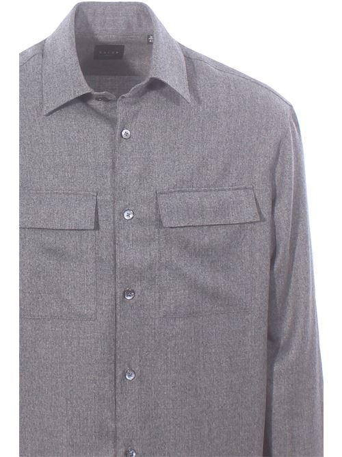 virgin wool over shirt XACUS | 31139ML11001