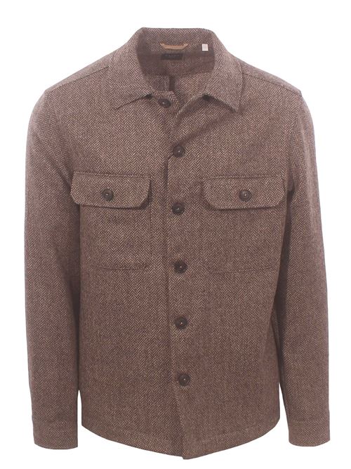 virgin wool over shirt XACUS | 31441ML16403