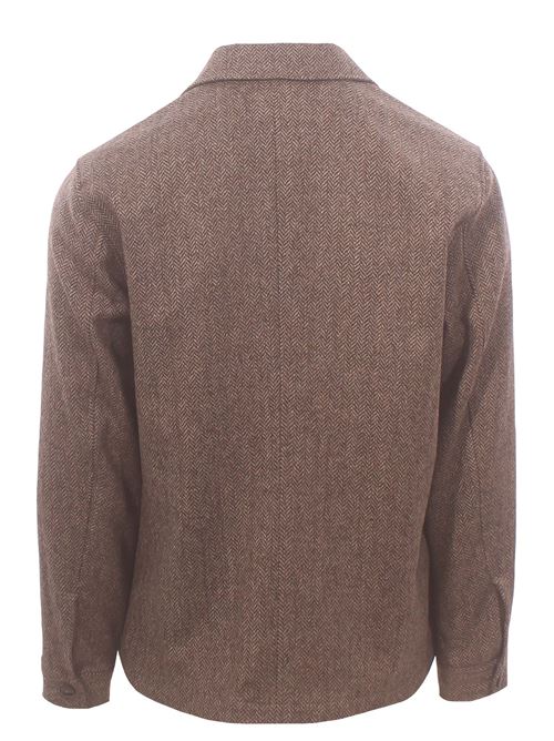 virgin wool over shirt XACUS | 31441ML16403