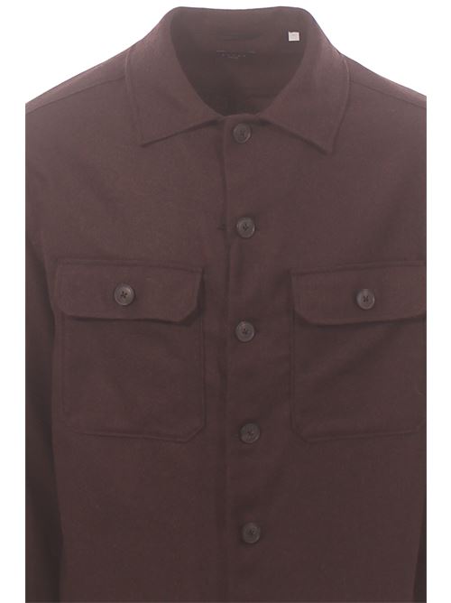 wool-blend overshirt XACUS | 31447ML16402