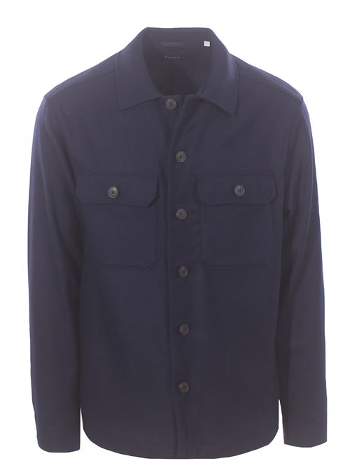 wool-blend overshirt XACUS | 31447ML16406