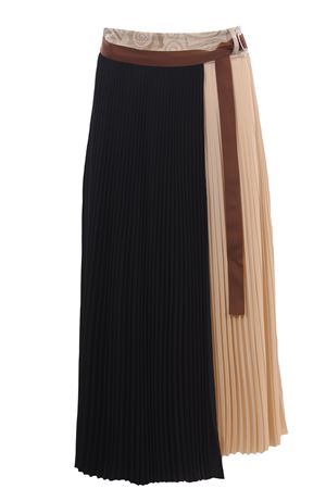 Wrap skirt ALYSI | 101018P1032NEROPELLE