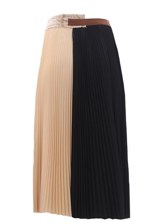 Wrap skirt ALYSI | 101018P1032NEROPELLE