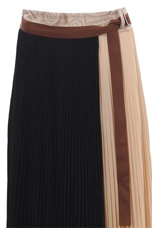 Wrap skirt ALYSI | 101018P1032NEROPELLE
