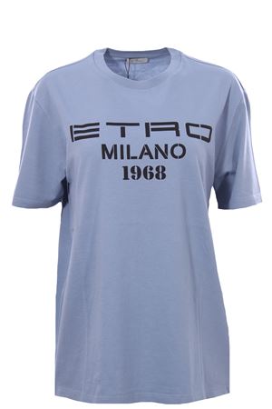 Over t-shirt with logo ETRO | 145179468250