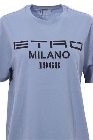 Over t-shirt with logo ETRO | 145179468250