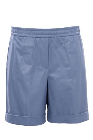 Faux leather shorts NUDE | 1103559116