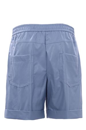 Faux leather shorts NUDE | 1103559116