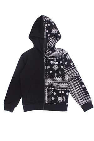 Sweatshirt with hood SHOE | ZACKJ0403BIANCO-NERO