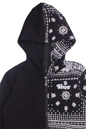 Sweatshirt with hood SHOE | ZACKJ0403BIANCO-NERO