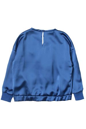 Casacca girocollo logo MIMISOL | MFFE040TS0652DKB