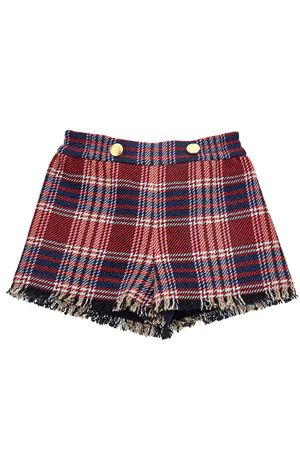 Shorts tartan in lurex MONNALISA | 11042303104356