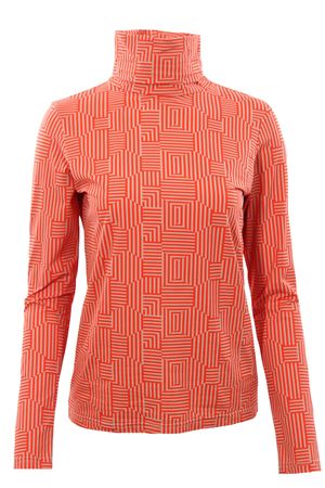 Jersey t-shirt with geometric pattern XACUS | 35469SELENE002