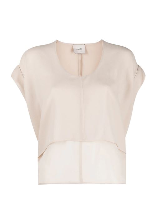 Blusa georgette doppiata ALYSI | 103204P3008FARD