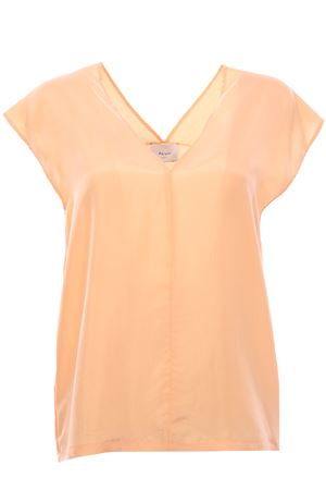 Silk v-neck top ALYSI | 103230P3049APRICOT