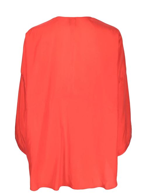 Silk kimono jacket ALYSI | 103811P3049CORALLO