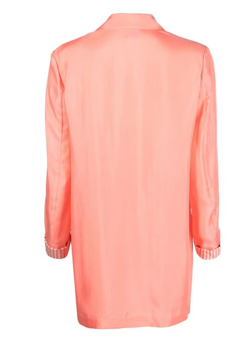 Long silk jacket ALYSI | 103842P3234PEONY