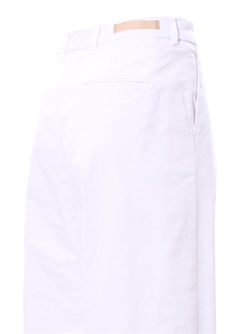 High waist cotton pants BRIGLIA | WHITEGW323049000150