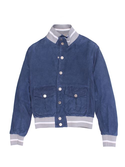 Leather jacket DETWELVE | DPB-POLOJKTZAFFIRO