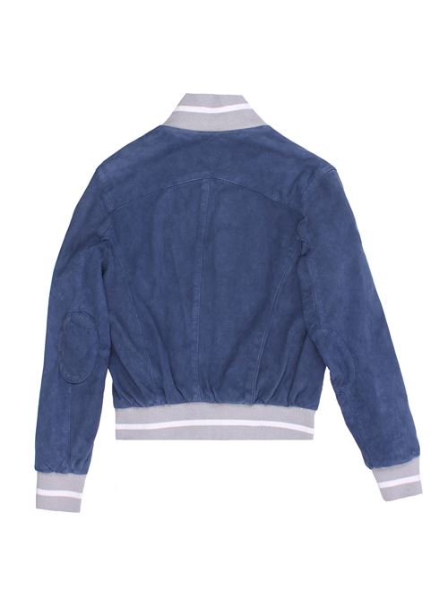 Leather jacket DETWELVE | DPB-POLOJKTZAFFIRO