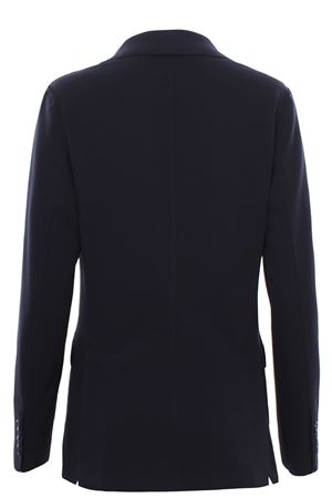 Double breasted jacket raw cut effect ELEVENTY | G80GIAG04TES0A16211
