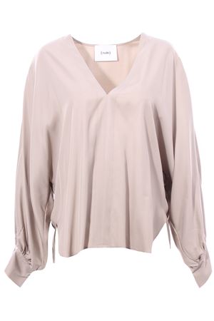 Blusa in viscosa  NUDE | 1103523514