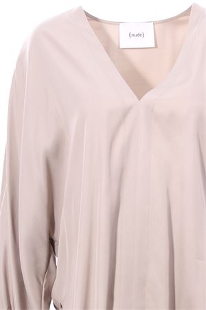 Viscose blouse NUDE | 1103523514