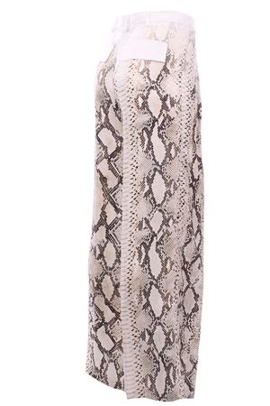 Pants with animalier print NUDE | 1103530523