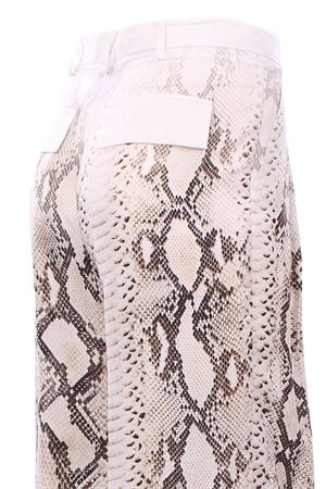 Pants with animalier print NUDE | 1103530523