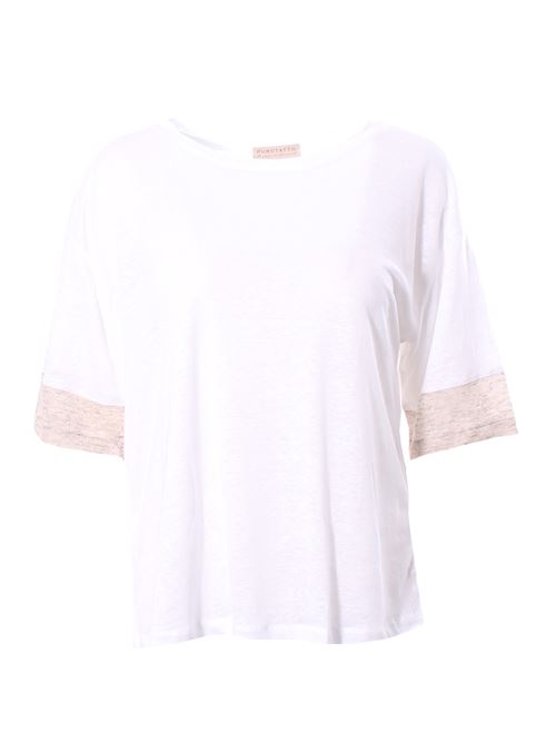 Linen t-shirt PUROTATTO | SS230191315123