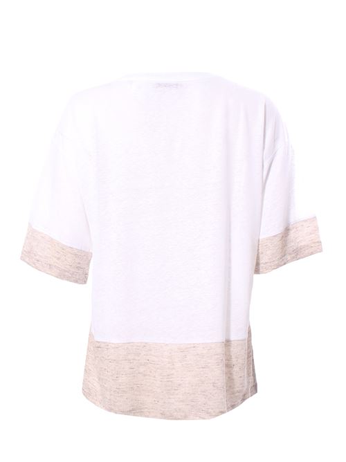 Linen t-shirt PUROTATTO | SS230191315123